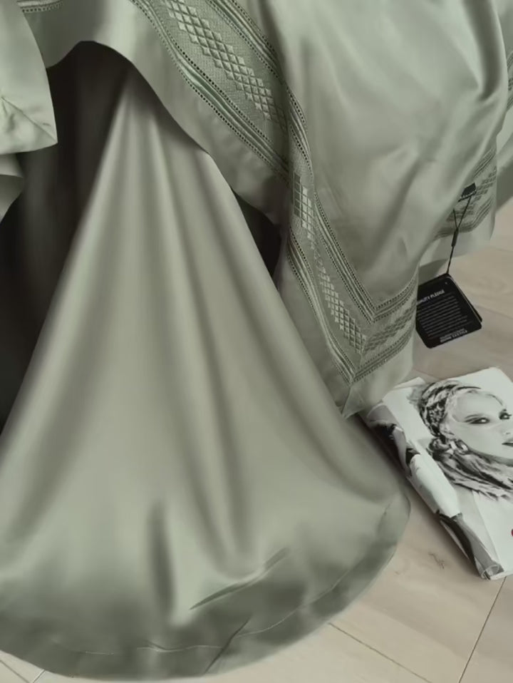 Eucalyptus Lyocell Cooling Bamboo Fiber Bedding Set