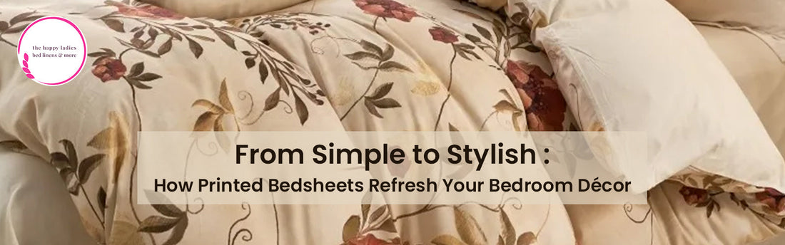 printed premium bedsheets- The Happy ladies