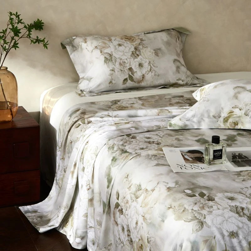 400TC Bohemian Lyocell Bed Sheet with pillowcases