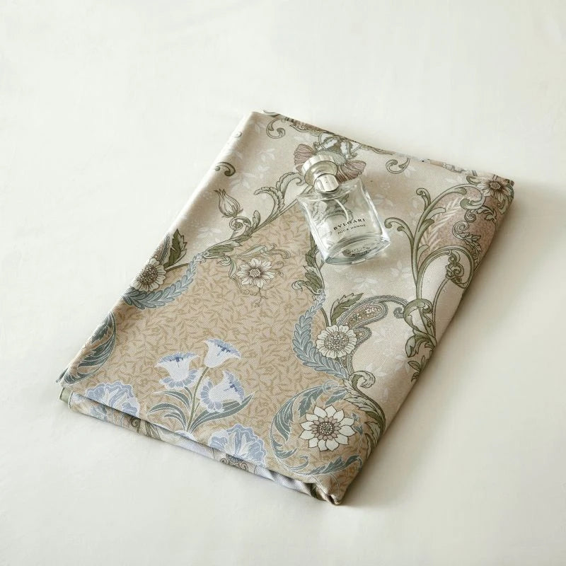 400TC Folded dusty shade bedsheet set and pillowcases at the happy ladies