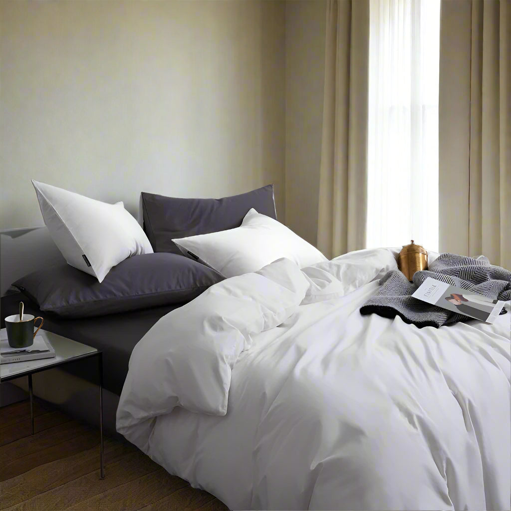 luxury bed sets Silky Soft Pure Egyptian Cotton Bedding Set 