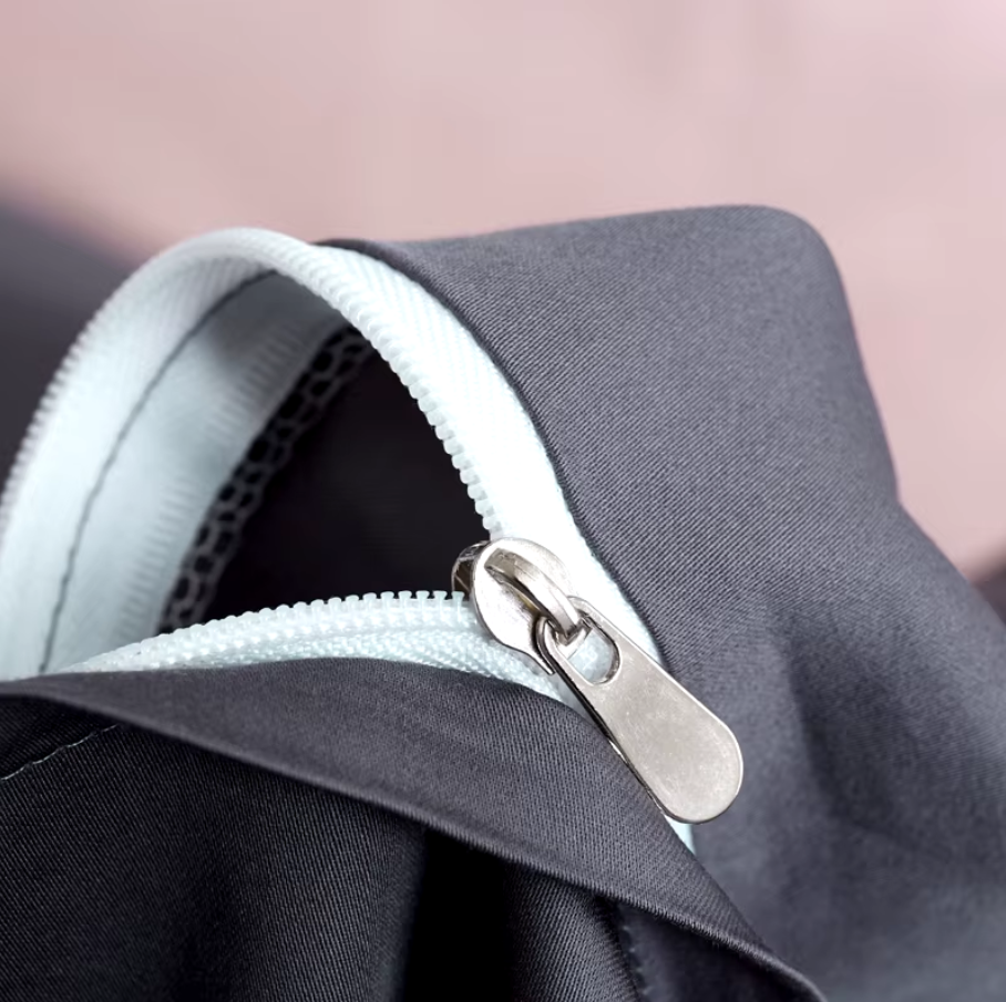 luxury bed sets  Silky Soft Pure Egyptian Cotton Bedding Set - Gray