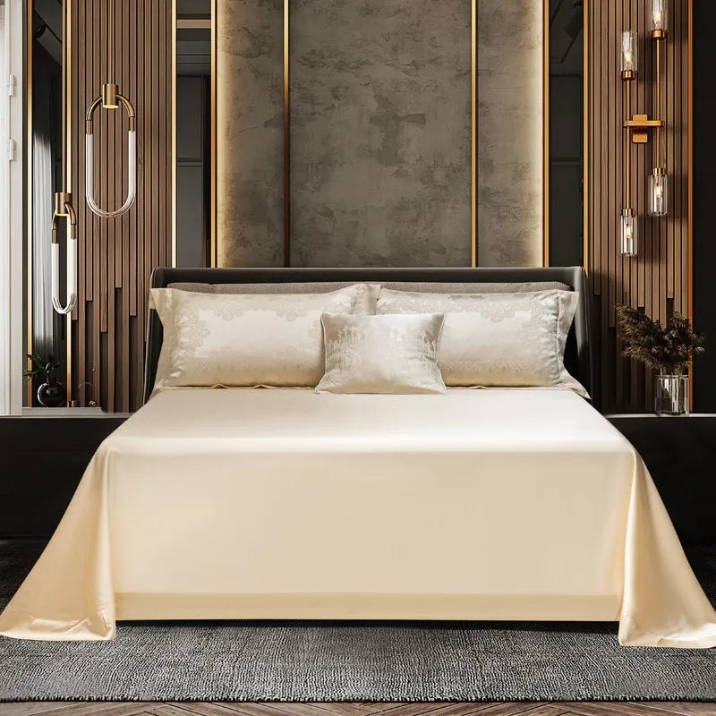 luxury bed sheets 1000TC Luxurious Satin Egyptian Cotton Bed Sheet Set