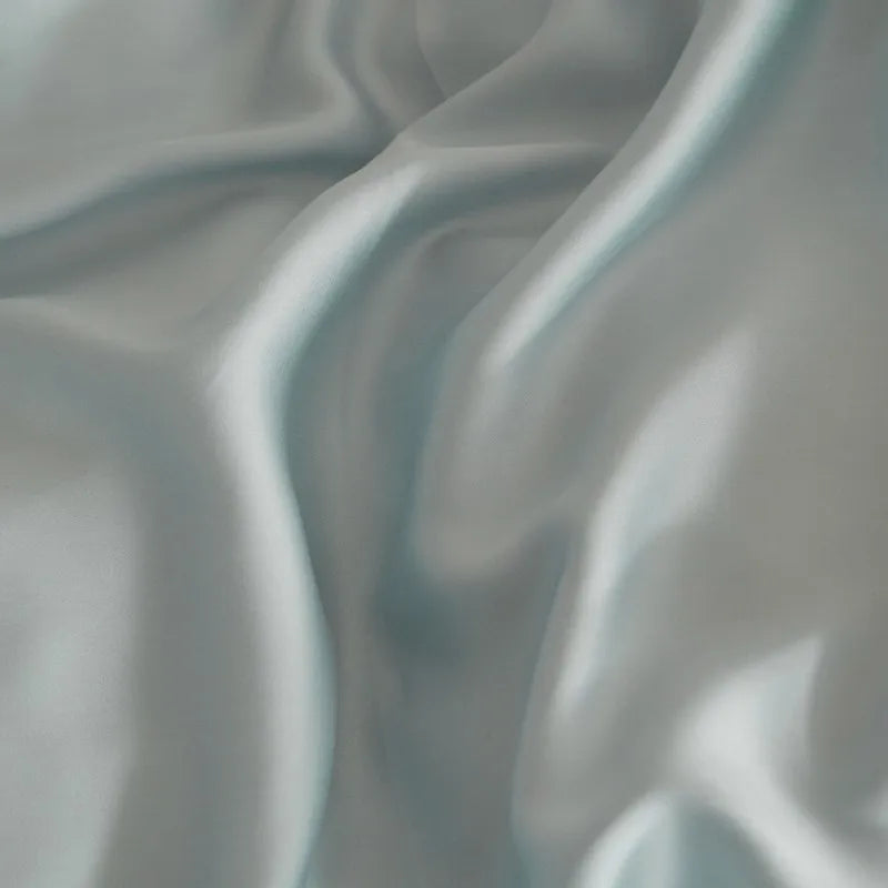luxury bedding  Premium Eucalyptus Lyocell Bed Sheet Set - Ice Blue