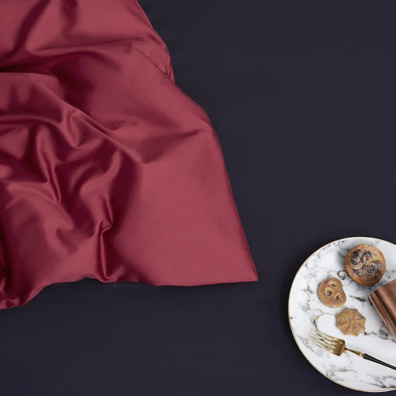 luxury bedding Silky Soft Pure Egyptian Cotton Bedding Set 