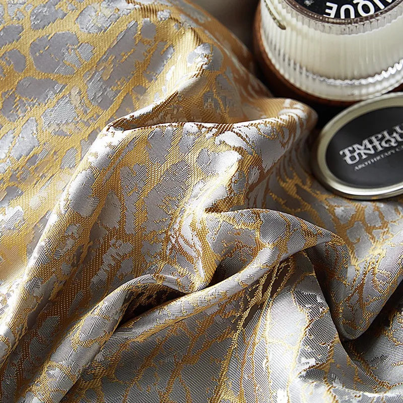 silk bed sheets Egyptian Cotton Satin Jacquard Bedding Set – Grey