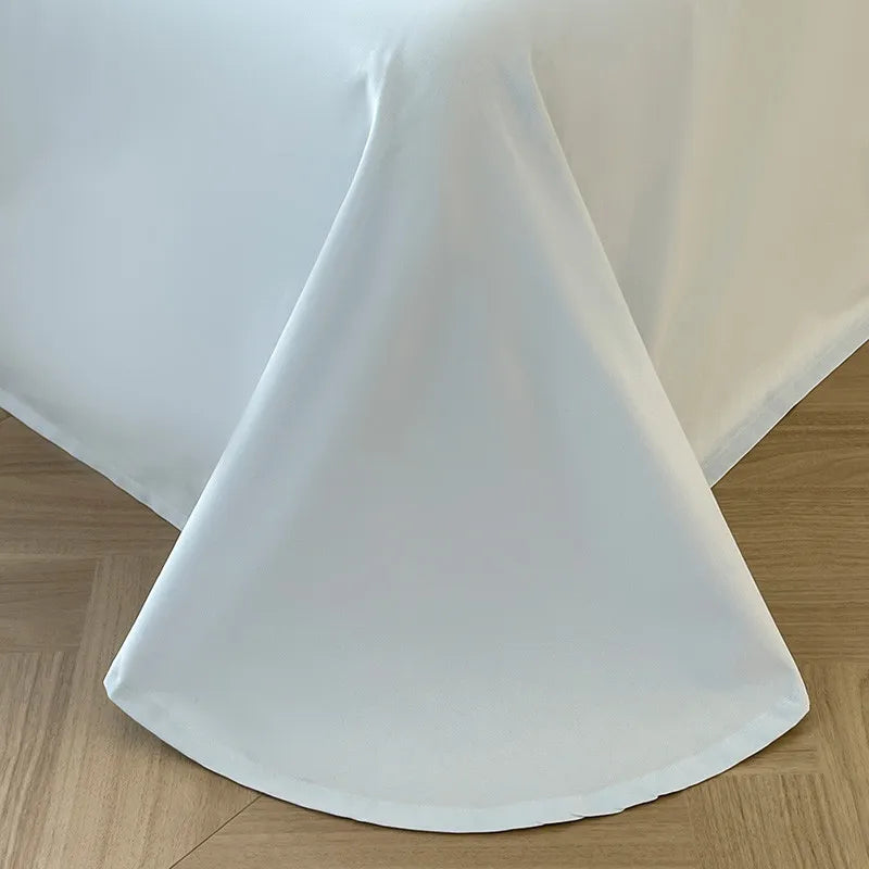 softest luxury bed sheets French Romantic 600TC Cotton Floral Bedding Set - Blue